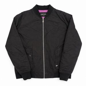 Zanerobe Men's Black Bomber Jacket